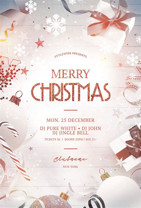 Christmas Flyers Templates Gallery 2