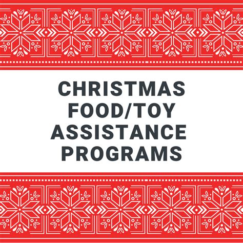 Christmas food and toy assistance for single moms