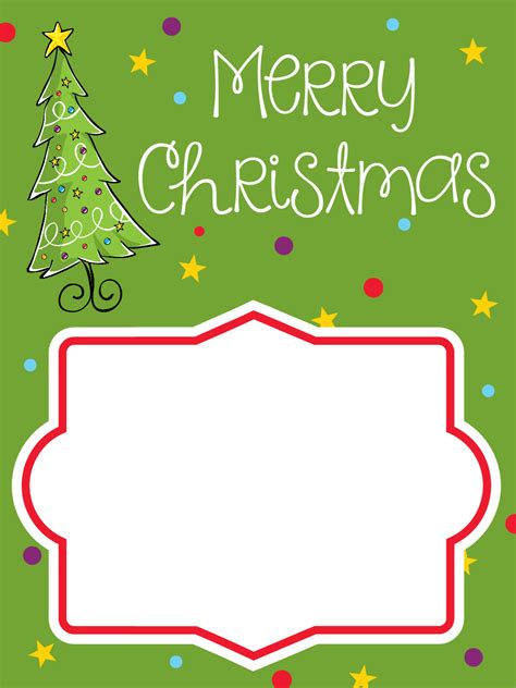 Christmas Gift Card Template