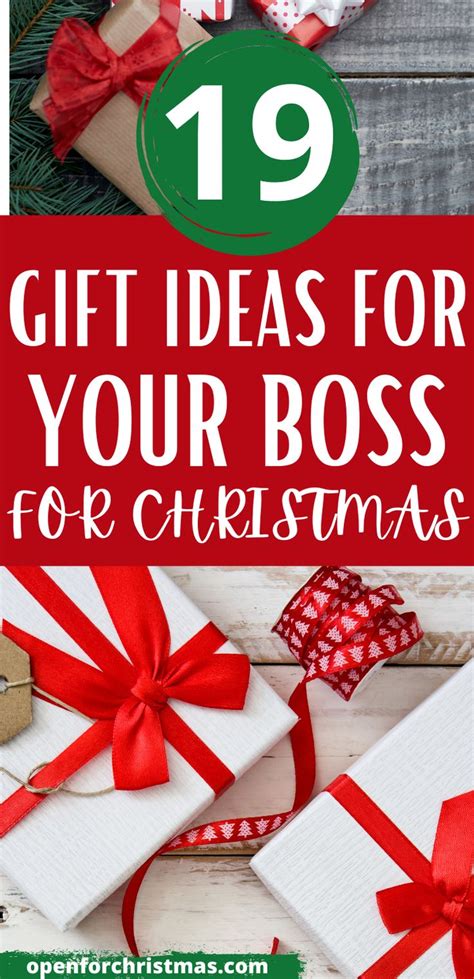 Christmas Gift Ideas for Boss