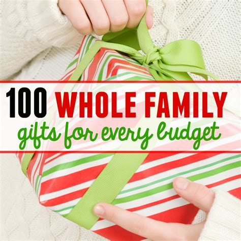 Christmas gift ideas for family