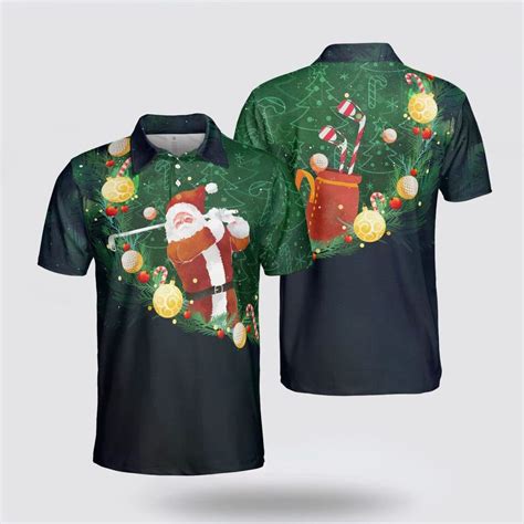 Christmas Golf Shirts for Men