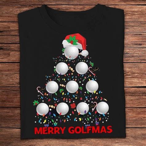 Christmas Golf Shirts with Trees