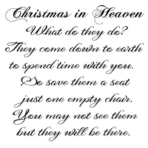 Christmas in Heaven Image Printable 10