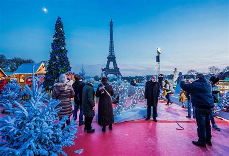 Christmas in Paris France