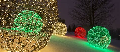 Christmas Light Orbs in a living room