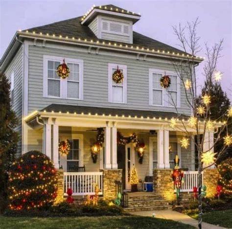 Christmas Lights on Gutters