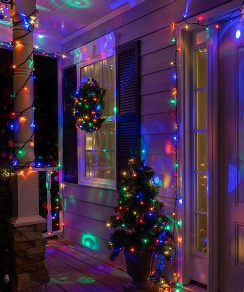 Christmas Lights on Porch