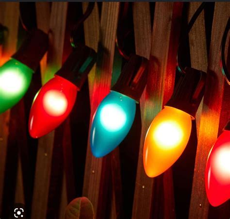 Christmas Lights Template