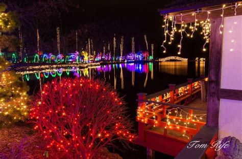 Christmas Lights at University of Wisconsin-Madison Arboretum