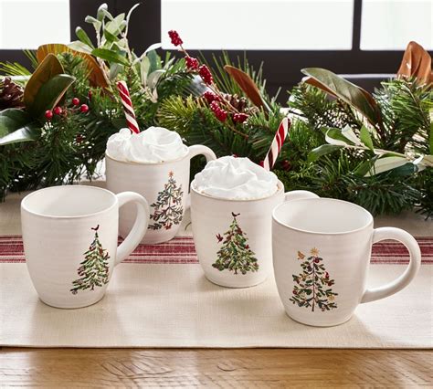 Christmas Mugs from Pottery Barn