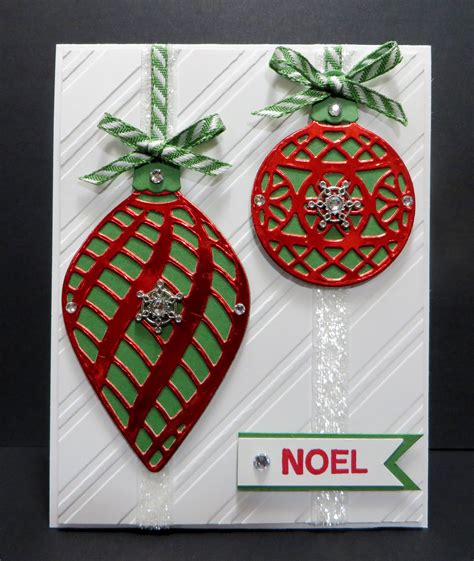 Christmas Ornament Card Ideas