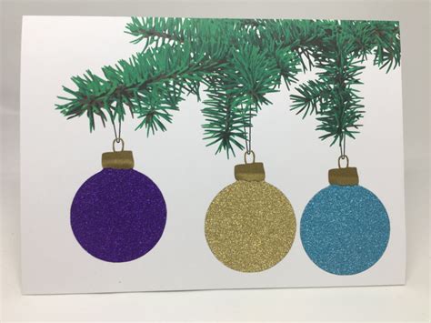 Christmas Ornament Cards for Special Occasions