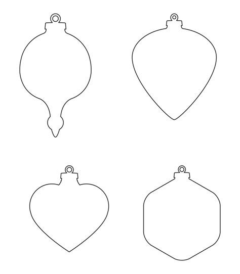 Christmas Ornament Templates