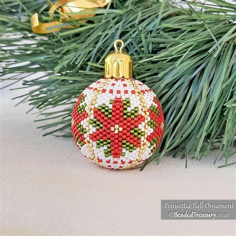 Christmas Ornaments Beading Patterns