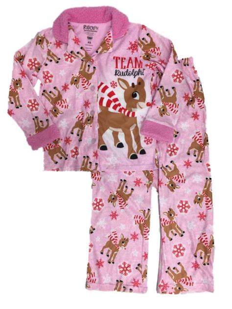 Christmas pajamas for 18-month-olds with reindeer