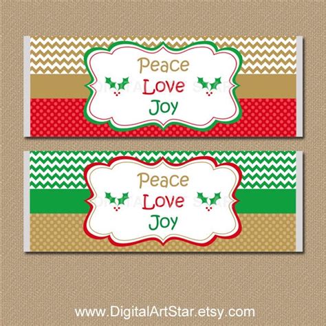 Christmas Party Favor Template