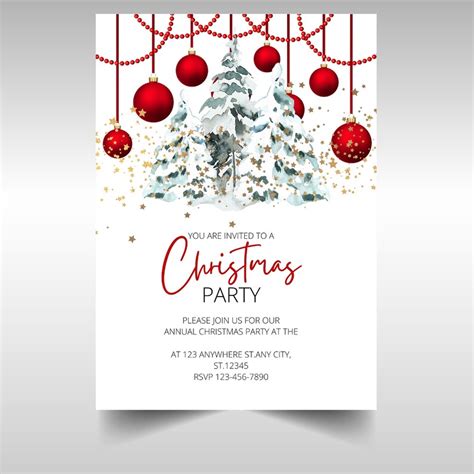 Christmas Party Invitation