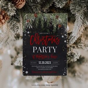 Christmas Party Invitation