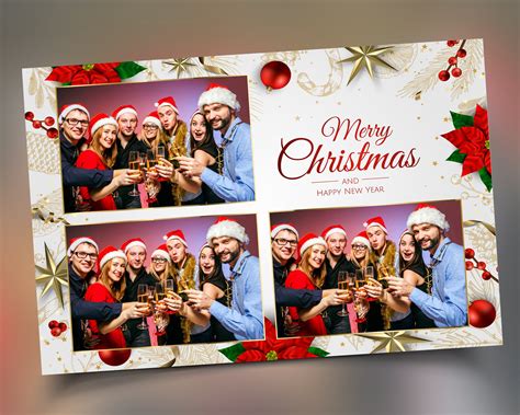 Christmas Party Photo Booth Template