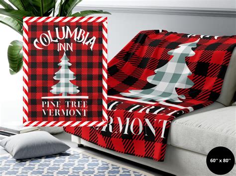 Christmas Plaid Blanket Gift Ideas