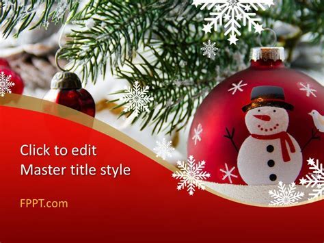 Free Christmas PowerPoint Template