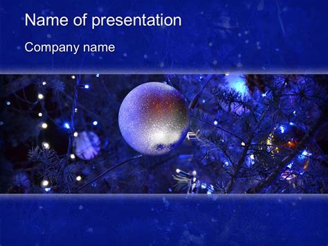 Christmas PowerPoint Template for 2019