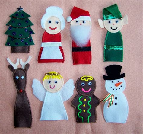 Christmas Puppets Printable