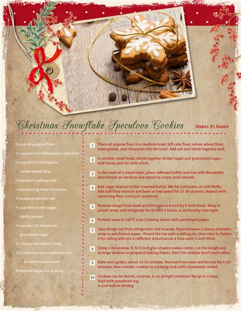 Christmas Recipe Card Ideas