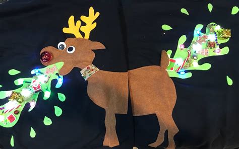 Christmas Reindeer Vomiting Craft