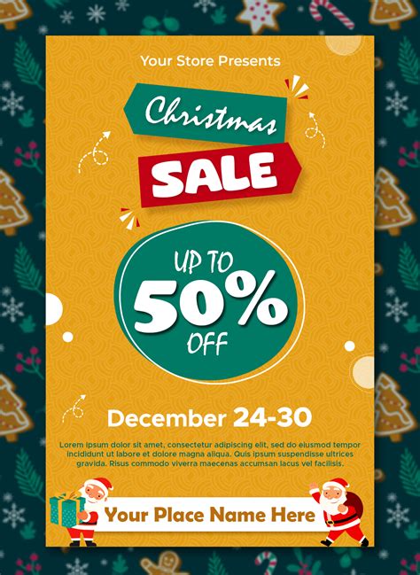 Christmas Sale Flyer