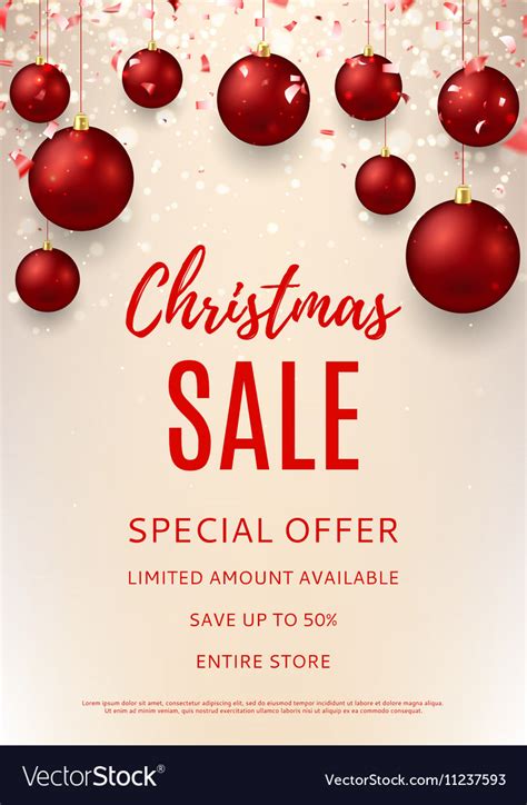 Christmas Sale Flyer Template