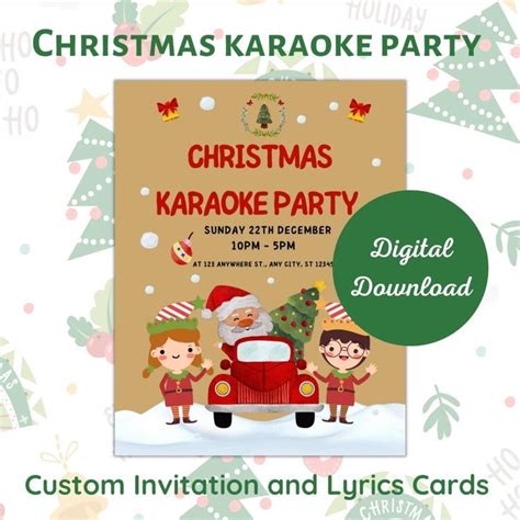 Christmas Song Lyric Cards