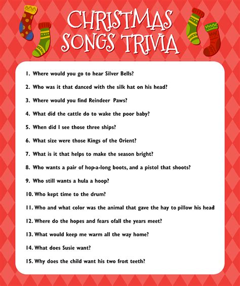 Christmas Song Quiz Image 1