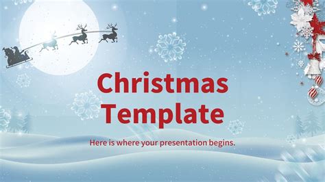 Christmas Template for Google Slides 1