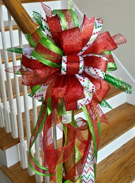 Christmas Tree Bow Decorations 1