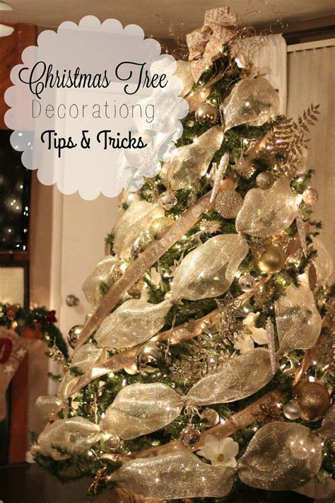 Christmas Tree Decorating Tips and Tricks