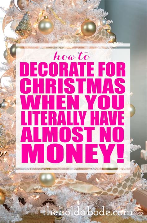 Christmas Tree Decorations on a Budget