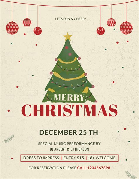 Christmas Tree Flyer