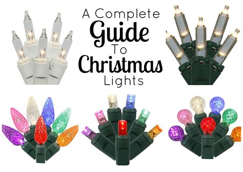 Types of Christmas Tree Lights