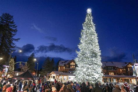 Christmas Tree Lighting at Lake Tahoe