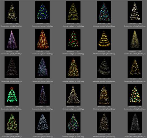 Christmas Tree Lights and Ideas