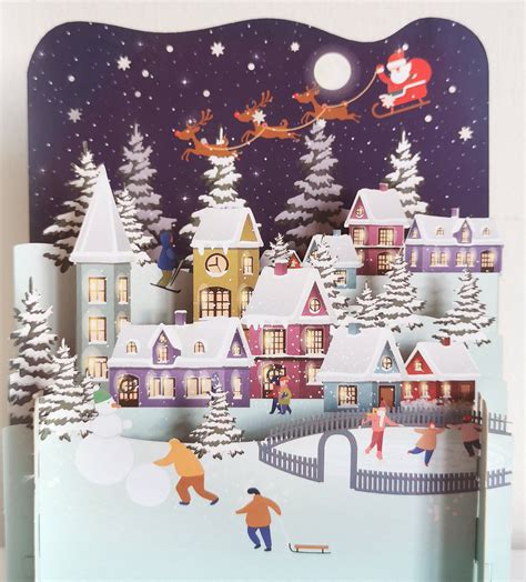 Christmas Village Card