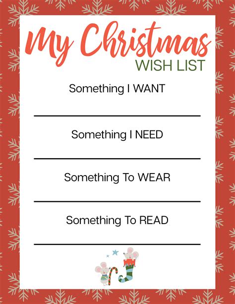 Christmas Wish List Ideas for Adults