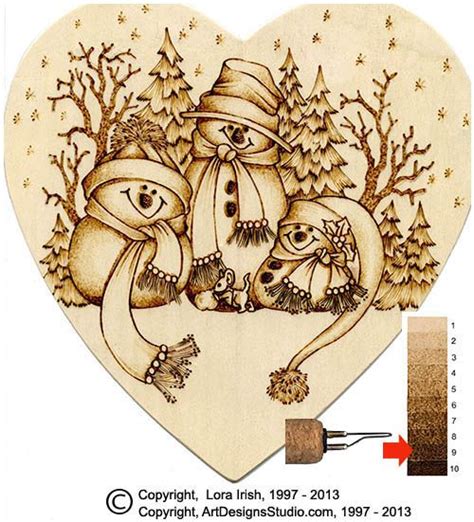 Christmas Wood Burning Patterns Image 1