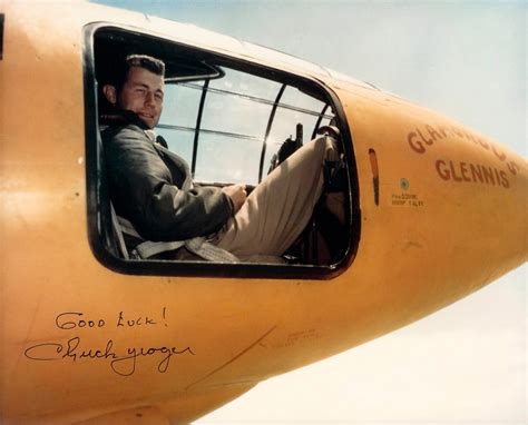 Image of Chuck Yeager breaking the sound barrier