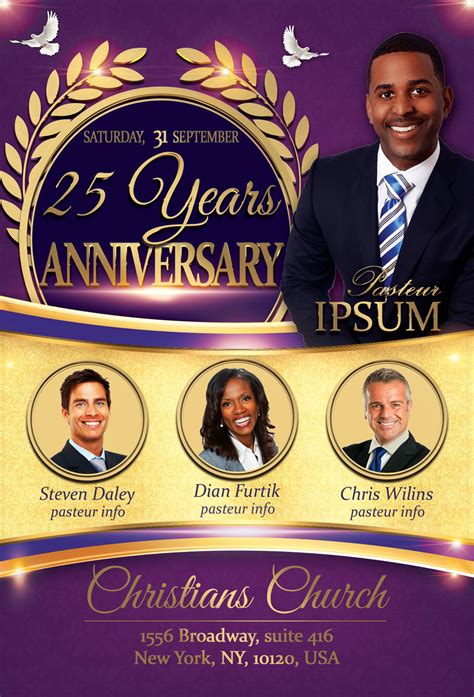 Church Anniversary Flyer