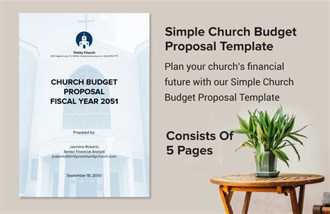 Church Budget Template Word