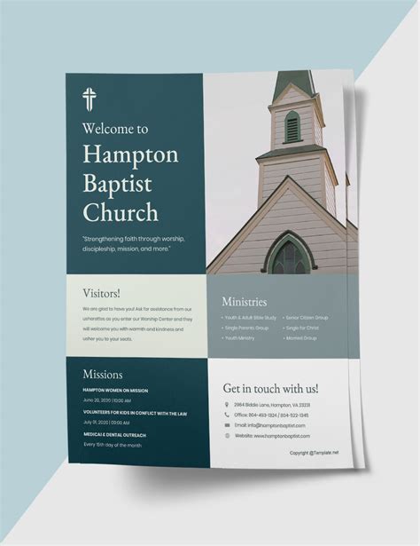 Church Bulletin Templates in Google Docs