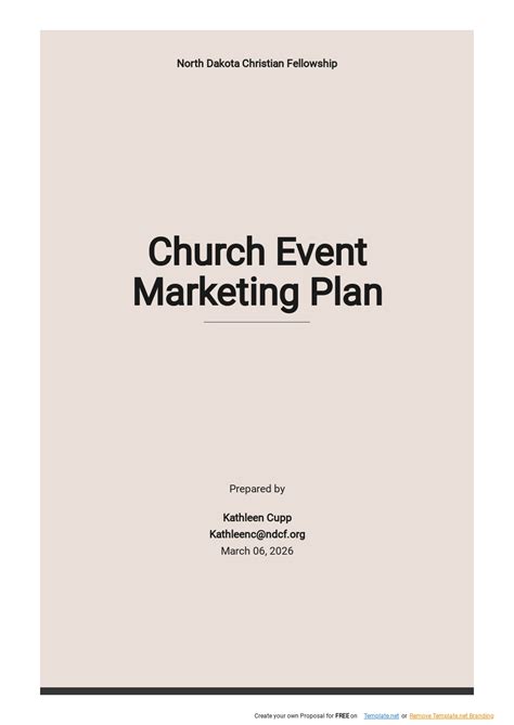 Church Event Marketing Templates